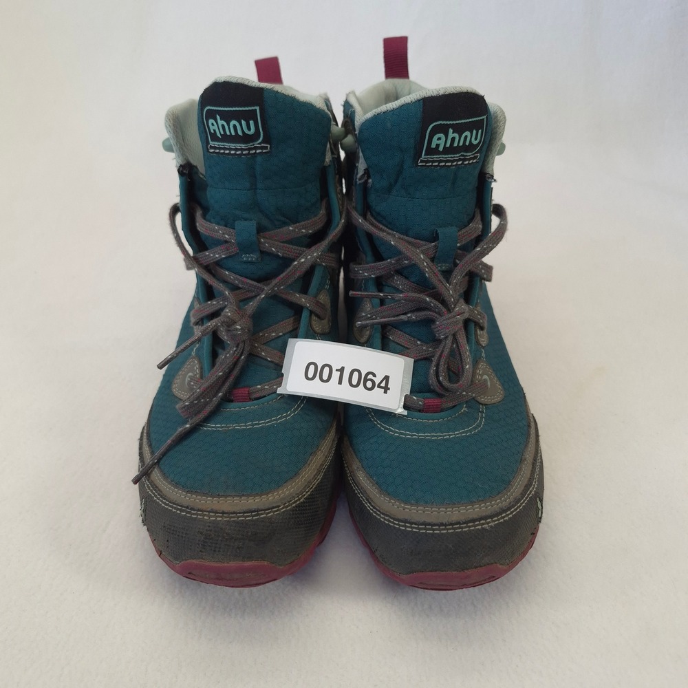 Ahnu Sugarpine Hiking Boots Blue Teal Sz 9.5 Waterproof Vibram Gorpcore Outdoor - Picture 12 of 12